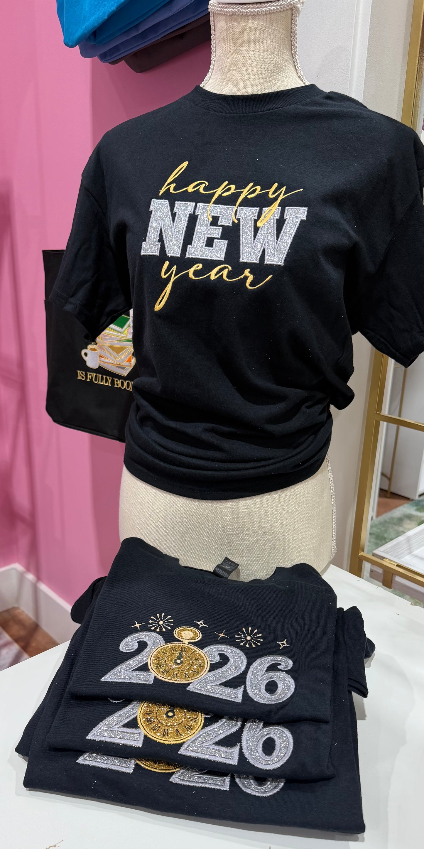 Embroidered New Year Tshirt