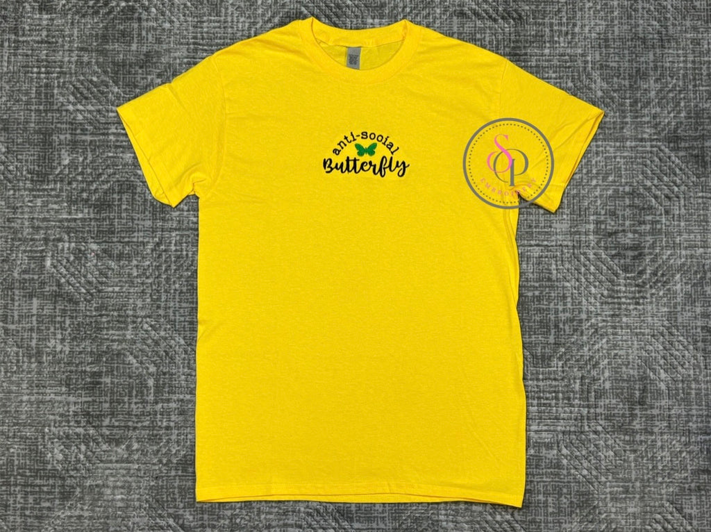 Embroidered" Professional overthinker" Tee