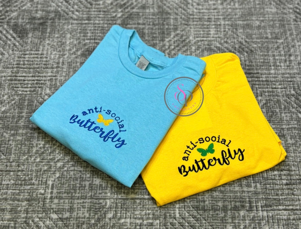 Embroidered" Professional overthinker" Tee