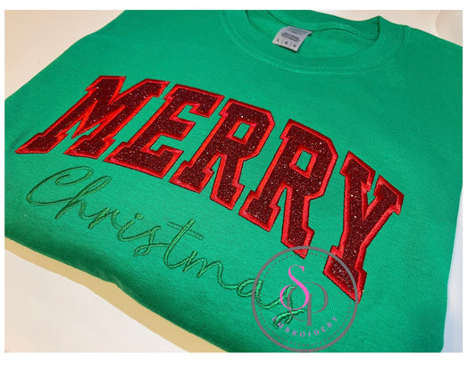 Embroidered Christmas Shirt